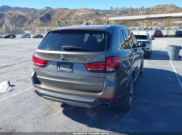 5UXKT0C51H0S80433 2017 BMW X5 Коричневый Задняя правая четверть