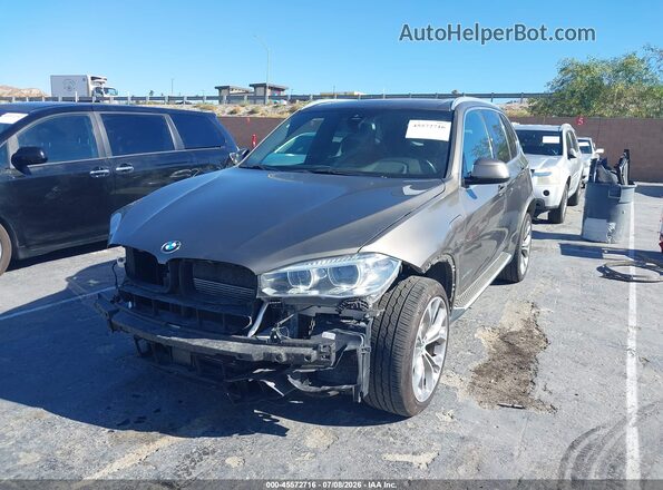 5UXKT0C51H0S80433 2017 BMW X5 Коричневый Передняя левая четверть