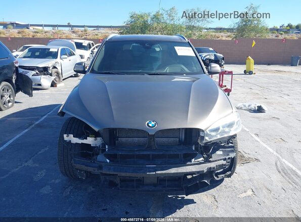 5UXKT0C51H0S80433 2017 BMW X5 Коричневый Вид задней части салона