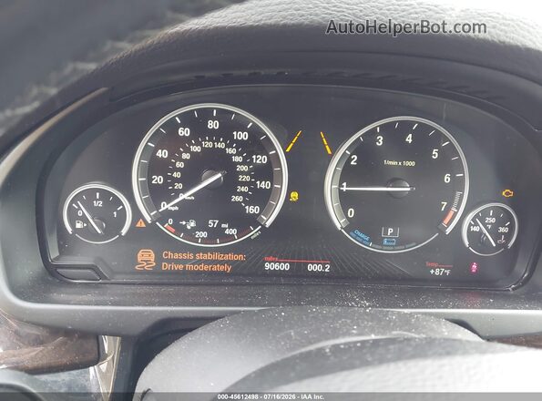 5UXKT0C52G0F74764 2016 BMW X5 Black Widok tylnych siedzeń