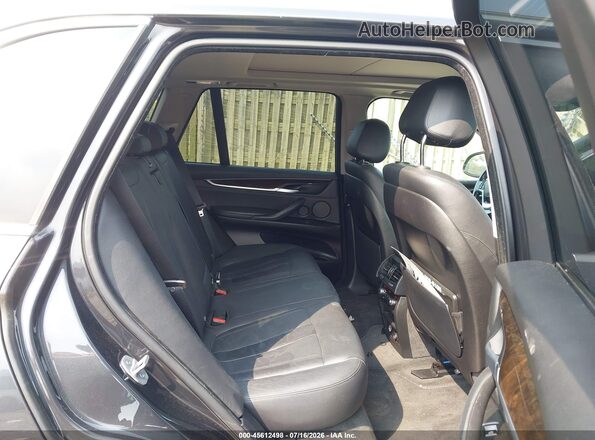 5UXKT0C52G0F74764 2016 BMW X5 Black Widok naklejki z numerem VIN