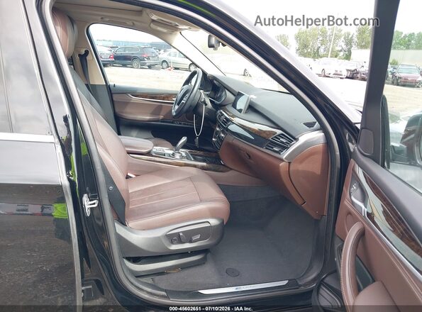 5UXKT0C52G0S75711 2016 BMW X5 Black Vista interior delantera