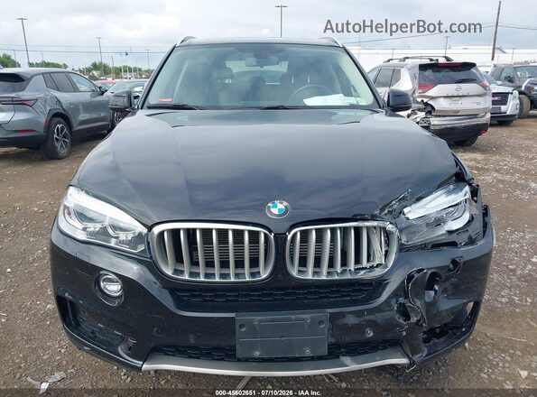 5UXKT0C52G0S75711 2016 BMW X5 Black Vista del cuadro de instrumentos