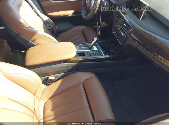 5UXKT0C52G0S78446 2016 BMW X5 White Вид салону спереду