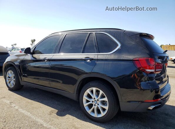 5UXKT0C52G0S79032 2016 BMW X5 Черный Задняя левая четверть