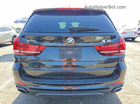 5UXKT0C52G0S79032 2016 BMW X5 Черный Вид сзади