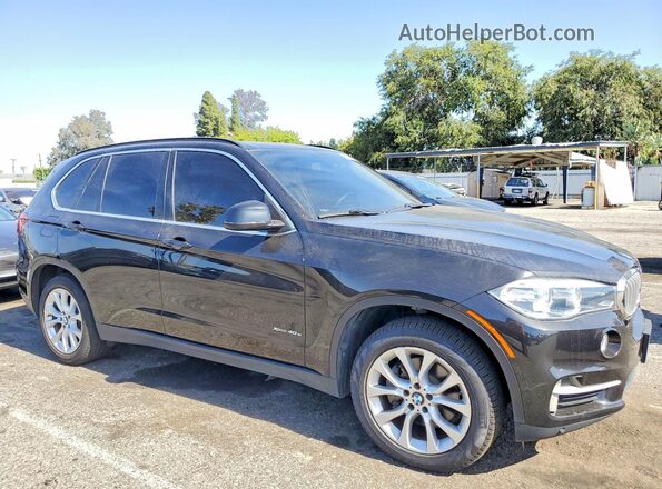 5UXKT0C52G0S79032 2016 BMW X5 Черный Передняя правая четверть