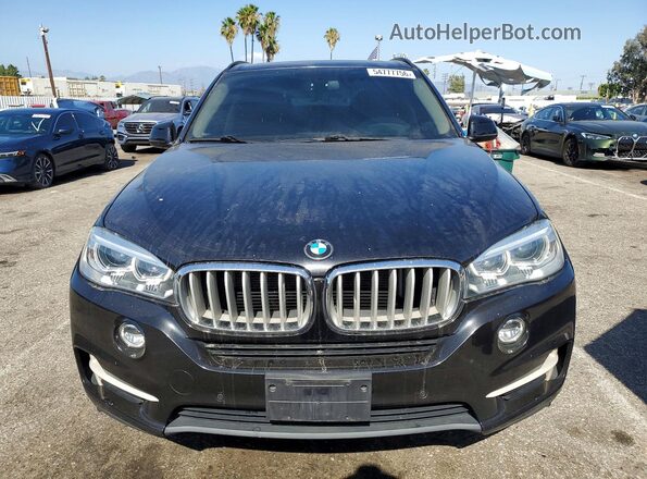 5UXKT0C52G0S79032 2016 BMW X5 Черный Вид спереди