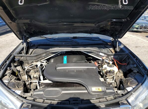 5UXKT0C52G0S79032 2016 BMW X5 Черный Вид подкапотного пространства