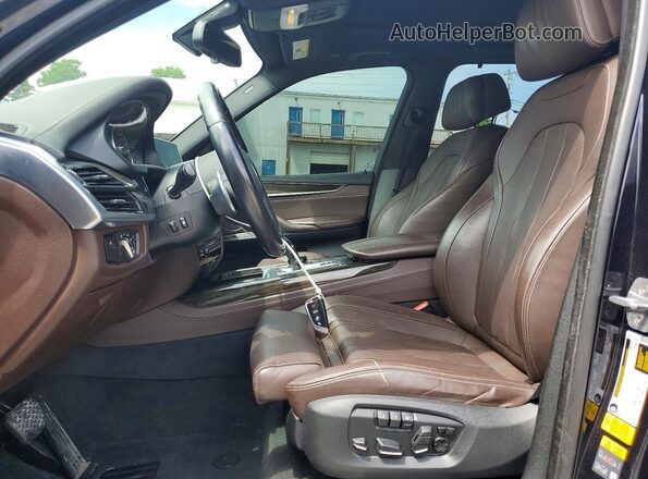 5UXKT0C52J0V99877 2018 BMW X5 Blue Սալոնի դիմացի տեսք