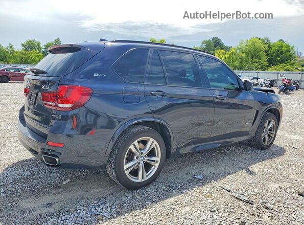 5UXKT0C52J0V99877 2018 BMW X5 Blue Հետևի աջ