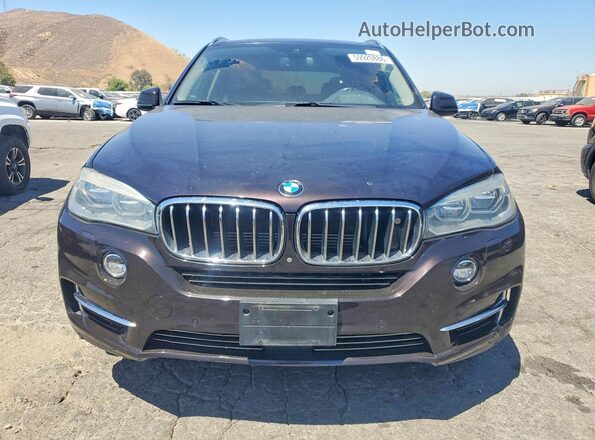 5UXKT0C53G0F74708 2016 BMW X5 Brown Вид спереду