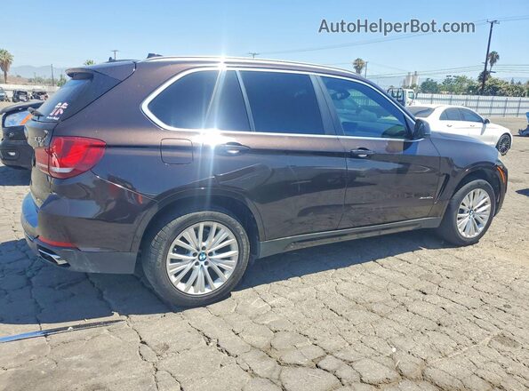 5UXKT0C53G0F74708 2016 BMW X5 Brown Задня права чверть