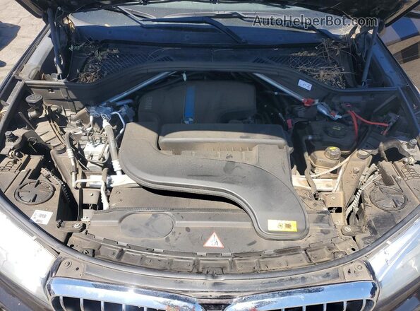 5UXKT0C53G0F74708 2016 BMW X5 Brown Вид задньої частини салону