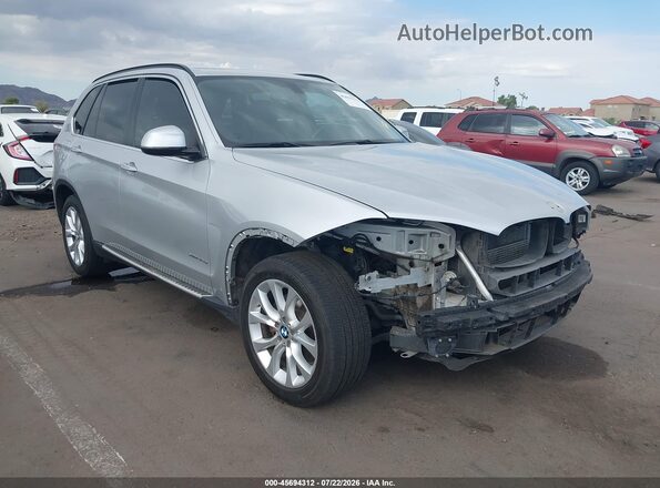 5UXKT0C53G0S77953 2016 BMW X5 Silver წინა ხედი