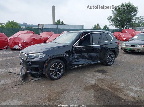5UXKT0C53H0S79929 2017 BMW X5 Черный Передняя левая четверть