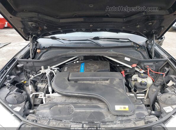 5UXKT0C53H0S79929 2017 BMW X5 Черный Вид сзади