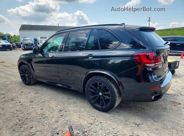 5UXKT0C53J0V98270 2018 BMW X5 Черный Задняя левая четверть