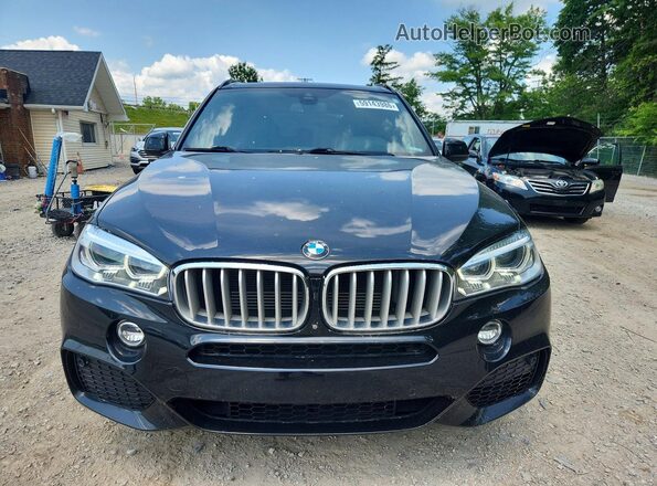 5UXKT0C53J0V98270 2018 BMW X5 Черный Вид спереди
