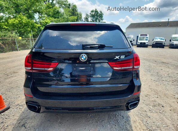 5UXKT0C53J0V98270 2018 BMW X5 Черный Вид сзади