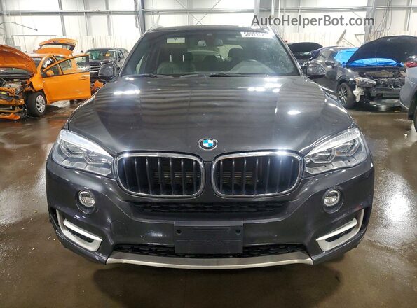 5UXKT0C53J0W01989 2018 BMW X5 Black Widok z przodu