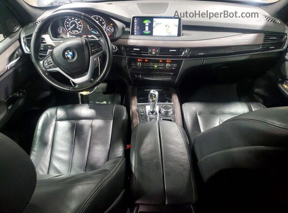 5UXKT0C53J0W01989 2018 BMW X5 Black Widok deski rozdzielczej