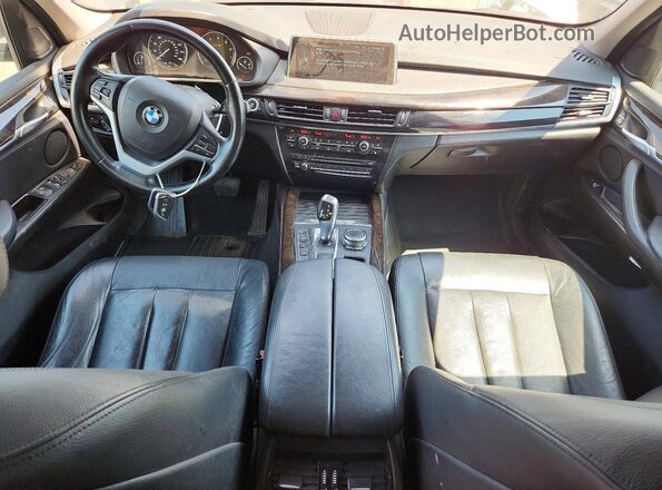 5UXKT0C54G0S76522 2016 BMW X5 Серый Вид панели приборов