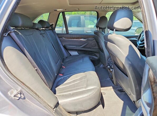 5UXKT0C54G0S76522 2016 BMW X5 Серый Вид задней части салона