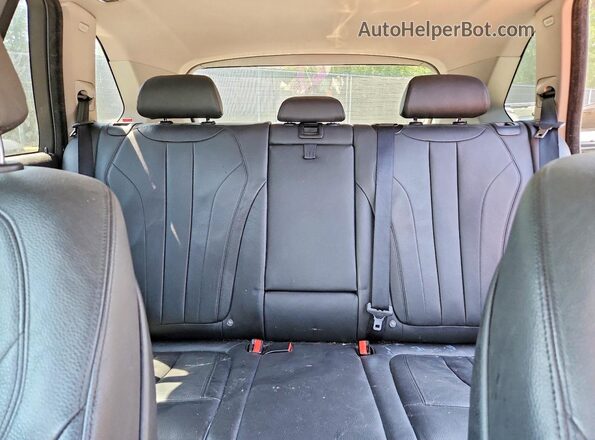 5UXKT0C54G0S76522 2016 BMW X5 Серый Вид задних сидений