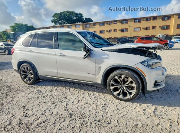 5UXKT0C54J0W02634 2018 BMW X5 White წინა მარჯვენა