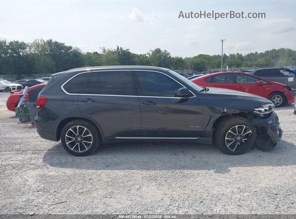 5UXKT0C55G0S74844 2016 BMW X5 Серый Вид задней части салона