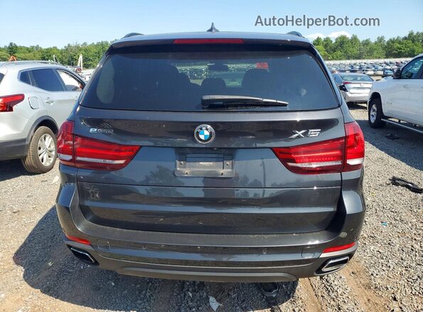 5UXKT0C55G0S77081 2016 BMW X5 Gray Вид ззаду