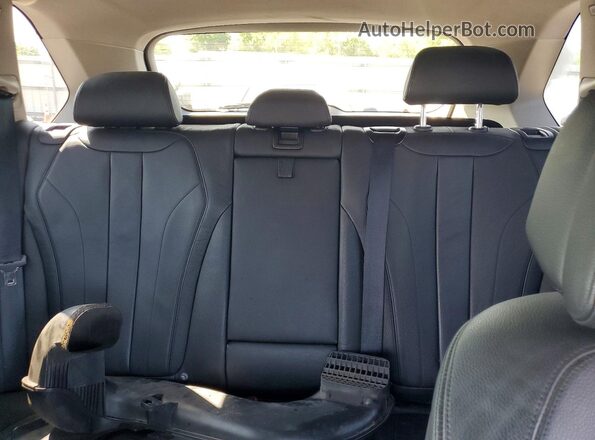 5UXKT0C55G0S77081 2016 BMW X5 Gray Вид задніх сидінь