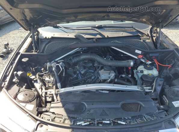 5UXKT0C55G0S77081 2016 BMW X5 Gray Вид підкапотного простору