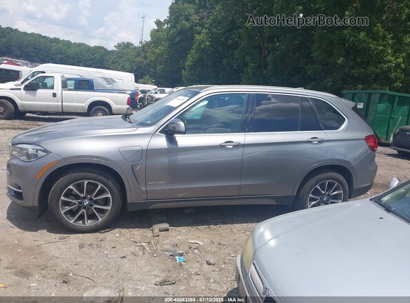 5UXKT0C55J0W04005 2018 BMW X5 Gray Widok wnętrza 360 stopni