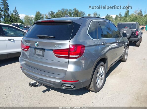 5UXKT0C56G0F75240 2016 BMW X5 Gray Հետևի աջ
