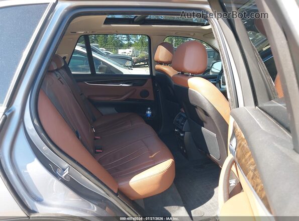 5UXKT0C56G0F75240 2016 BMW X5 Gray VIN կոդի պիտակի տեսք