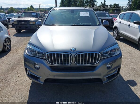 5UXKT0C56G0F75240 2016 BMW X5 Gray Սարքավորումների վահանակի տեսք