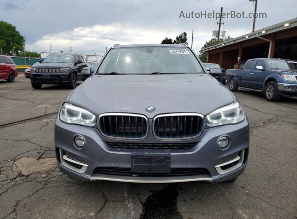 5UXKT0C56G0S75162 2016 BMW X5 Gray Вид спереду