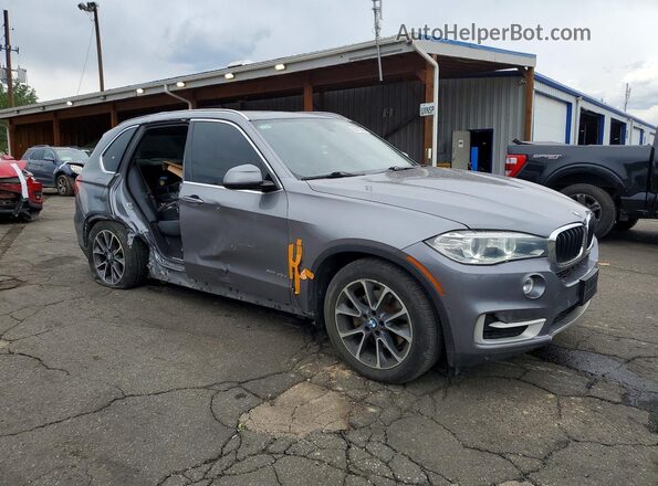 5UXKT0C56G0S75162 2016 BMW X5 Gray Передня права чверть