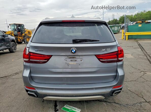 5UXKT0C56G0S75162 2016 BMW X5 Gray Вид ззаду