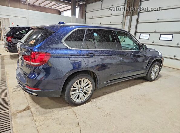 5UXKT0C56G0S77137 2016 BMW X5 Blue Հետևի աջ