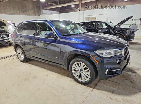5UXKT0C56G0S77137 2016 BMW X5 Blue Առջևի աջ