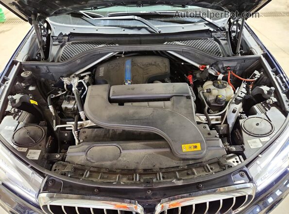 5UXKT0C56G0S77137 2016 BMW X5 Blue Շարժիչի բաժամունքի տեսք