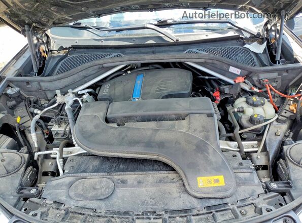 5UXKT0C57J0W00344 2018 BMW X5 Черный Вид подкапотного пространства