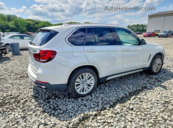 5UXKT0C58G0S77737 2016 BMW X5 White Задня права чверть