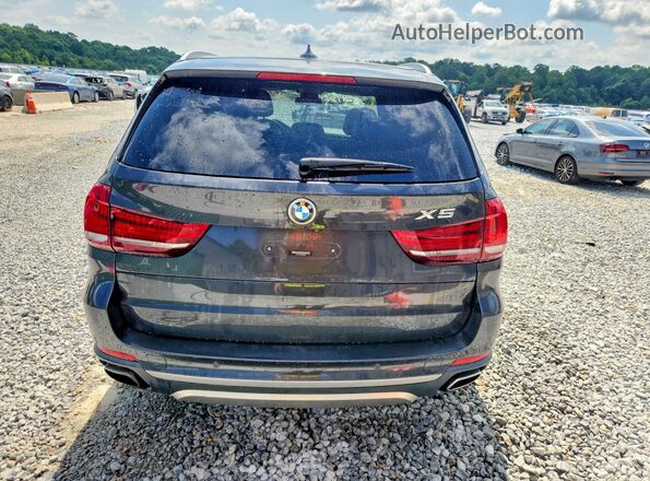 5UXKT0C58J0V98233 2018 BMW X5 Black უკანა ხედი