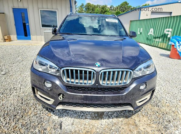 5UXKT0C58J0V98233 2018 BMW X5 Black წინა ხედი