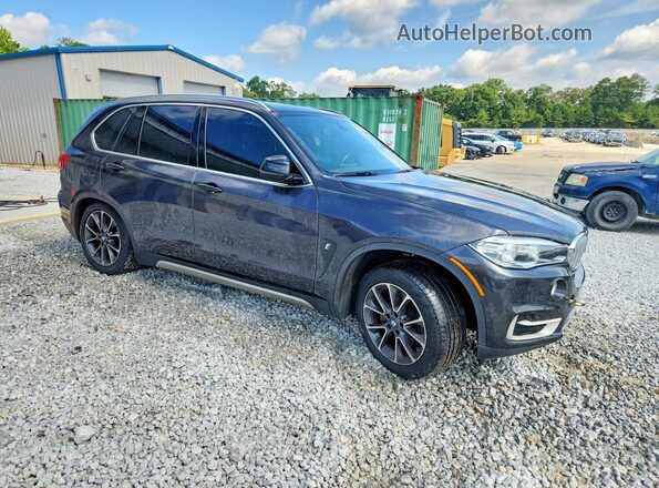 5UXKT0C58J0V98233 2018 BMW X5 Black წინა მარჯვენა
