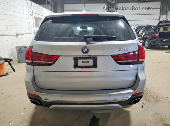 5UXKT0C58J0W00367 2018 BMW X5 Silver Հետևի տեսք